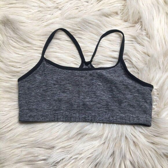 Gray & White Womens Sports Bra Bundle - Medium Includes Crossback & Racerback St - Picture 10 of 11